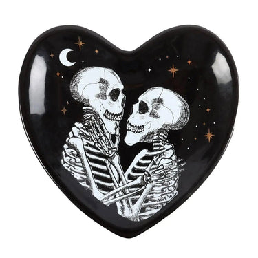 Skeleton Couple Heart Trinket Dish - Kawaii Toys
